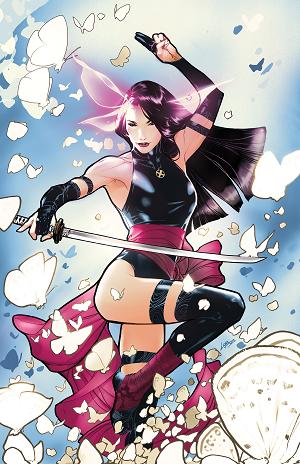 Psylocke: Ninja #1 PABLO VILLALOBOS VIRGIN VARIANT [1:100] cover