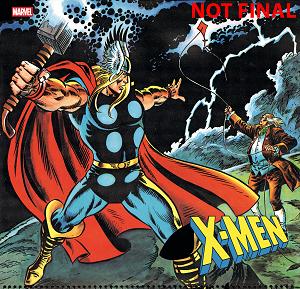 X-Men #24 JOHN BUSCEMA BICENTENNIAL CALENDAR HIDDEN GEM VARIANT [1:50] cover