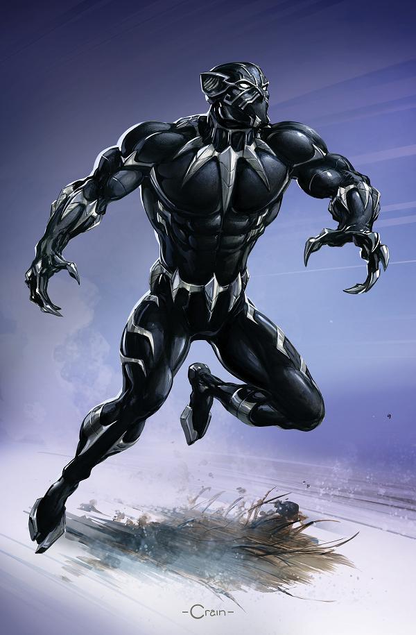 Black Panther: Intergalactic #2 CLAYTON CRAIN VIRGIN VARIANT [1:50] cover