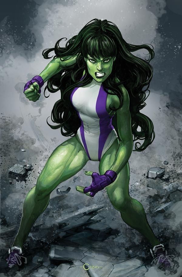 Planet She-Hulk #3 CLAYTON CRAIN VIRGIN VARIANT [1:50] cover