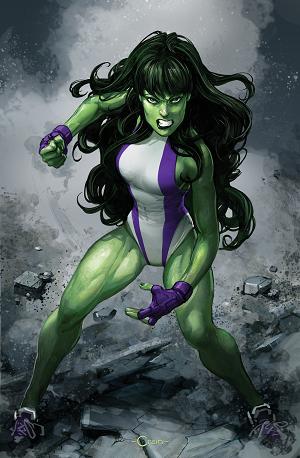 Planet She-Hulk #3 CLAYTON CRAIN VIRGIN VARIANT [1:50] cover