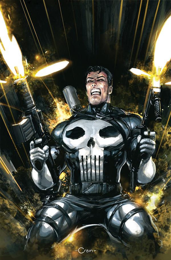 Punisher: Red Band [Polybagged] #5 CLAYTON CRAIN VIRGIN VARIANT [POLYBAGGED] [1:50] cover
