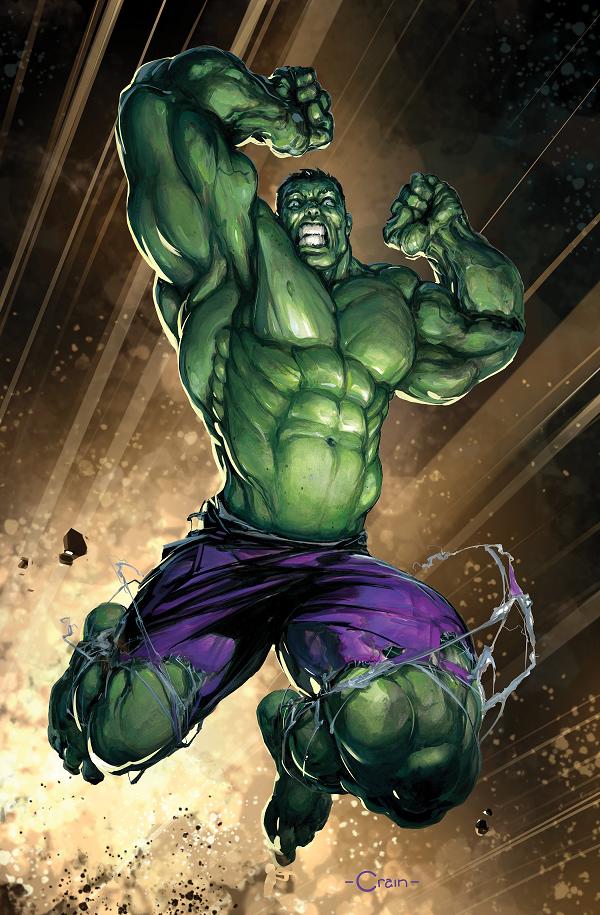 Infernal Hulk #3 CLAYTON CRAIN VIRGIN VARIANT [1:50] cover