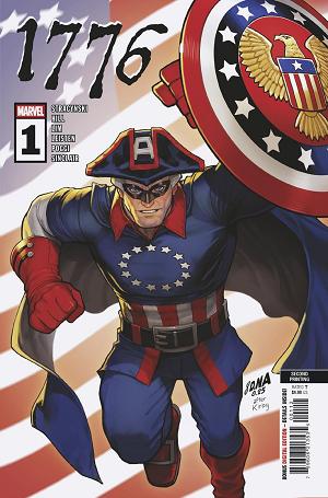 1776 #1 DAVID NAKAYAMA 2ND PRINTING VARIANT cover