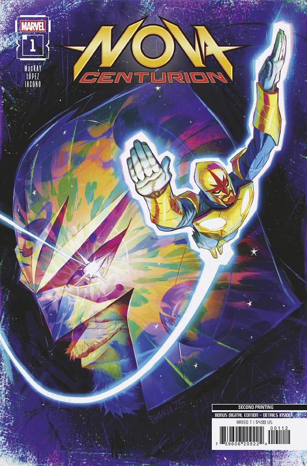 Nova: Centurion #1 IVAN SHAVRIN 2ND PRINTING VARIANT cover
