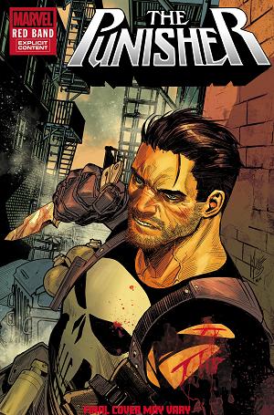 Punisher: Red Band [Polybagged] #3 MARCO CHECCHETTO 2ND PRINTING VARIANT [POLYBAGGED] cover