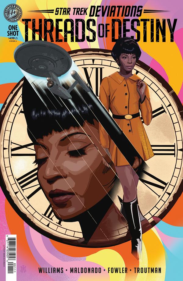 Star Trek: Deviations--Threads Of Destiny Cover A (Alvarado) #1 cover