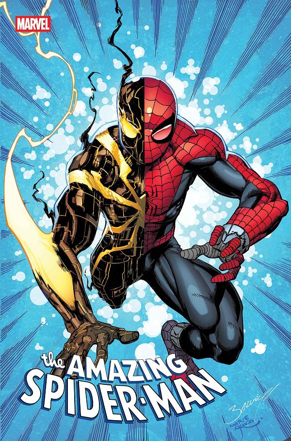 Amazing Spider-Man #22 cover by Mark Bagley