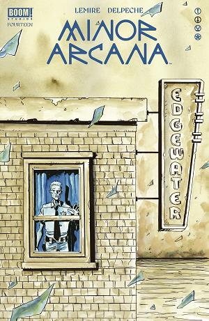 Minor Arcana A Main (Dressed, Lemire) #14 cover
