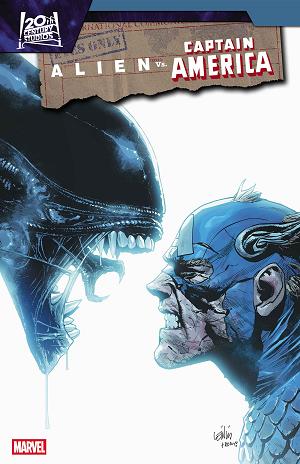 Alien Vs. Captain America #4