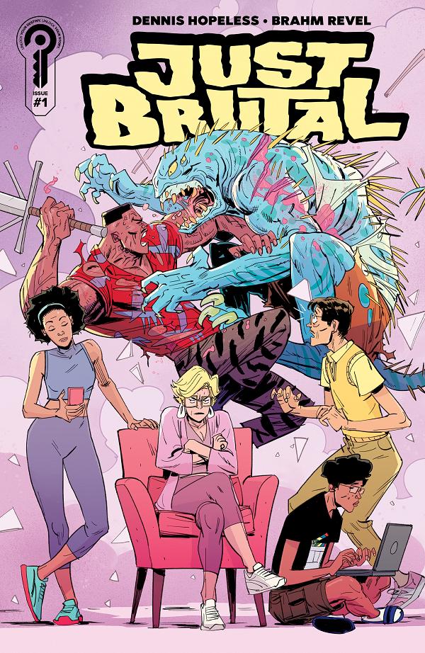 Just Brutal Cover A Brahm Revel #1 cover by Brahm Revel