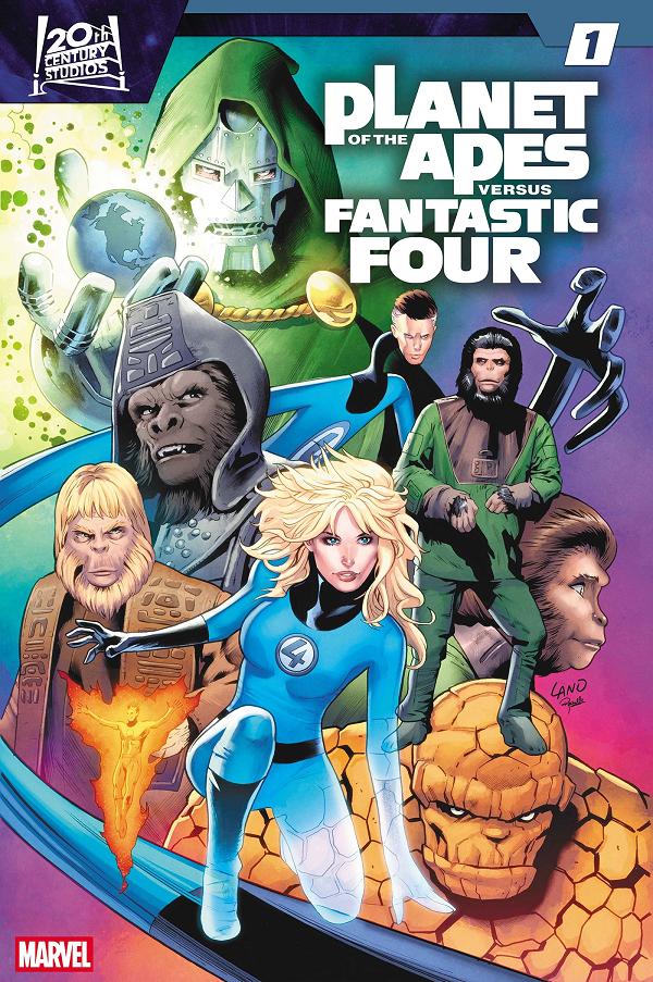 Planet Of The Apes Vs. Fantastic Four #1 cover