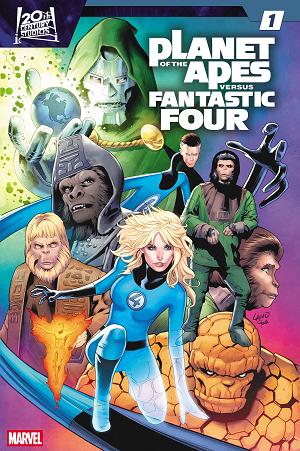 Planet Of The Apes Vs. Fantastic Four #1 cover