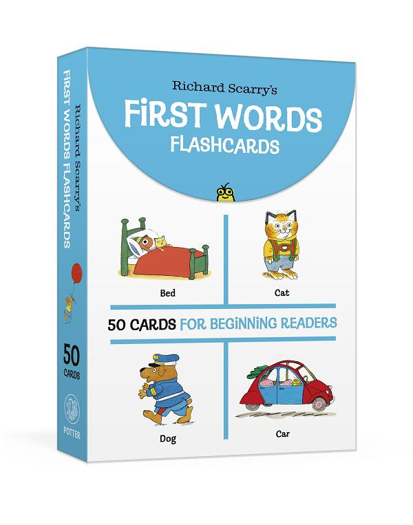 Richard Scarry's First Words Flashcards #1 cover