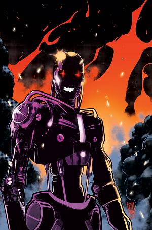 Terminator Metal #4 CVR E CVR E EMANUELE ERCOLANI METAL VIRGIN CVR cover