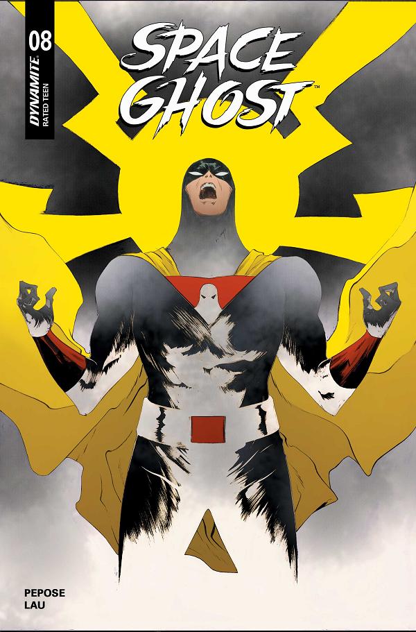 Space Ghost #8 variant cover by Jae Lee