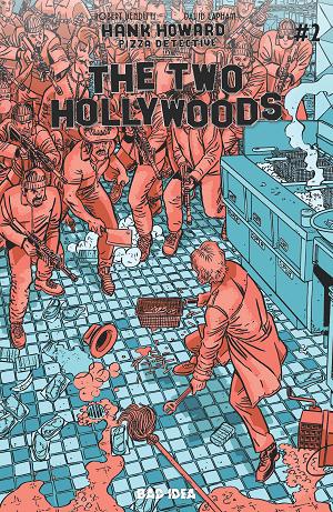 Hank Howard Pizza Detective The Two Hollywoods #2 CVR B (OF 2) CVR B DAVID LAPHAM cover