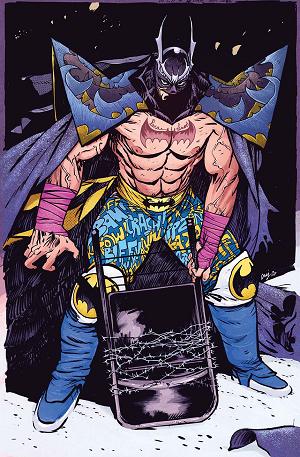 Dc K.o. #4 CVR B (OF 5) CVR B DANIEL WARREN JOHNSON CARD STOCK cover
