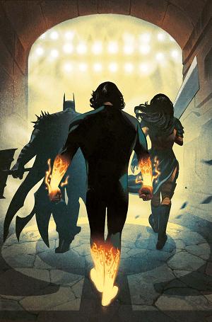 Dc K.o. #4 CVR C (OF 5) CVR C MIKE DEL MUNDO CARD STOCK cover