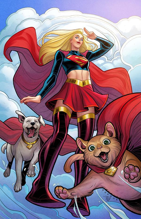 Supergirl #10 CVR D CVR D ELIZABETH TORQUE CARD STOCK cover