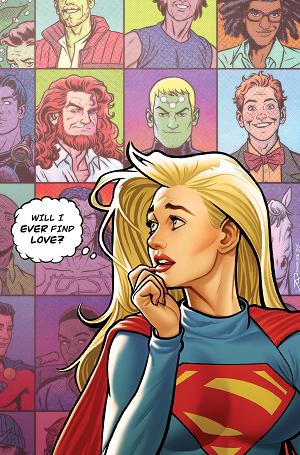 Supergirl #10 CVR C CVR C JOE QUINONES CARD STOCK cover