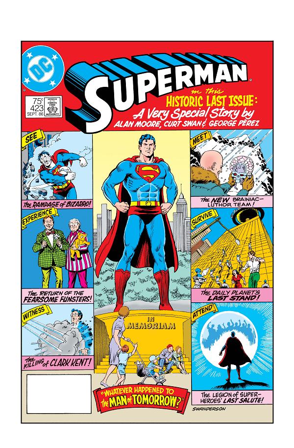 Superman #423 CVR A CURT SWAN (WHATEVER HAPPENED TO THE MAN OF TOMORROW PART 1 OF 2) cover