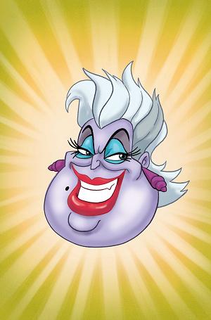 Disney Villains Ursula #1 CVR I CVR I INC 1:10 FRANCESCA CARITA VIRGIN cover