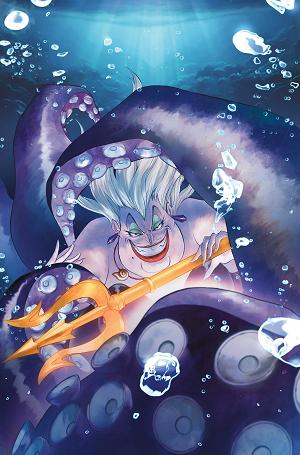 Disney Villains Ursula #1 CVR K CVR K INC 1:15 SHATOKI SHIKI VIRGIN cover