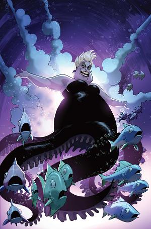 Disney Villains Ursula #1 CVR M CVR M INC 1:20 ROBERT QUINN VIRGIN cover