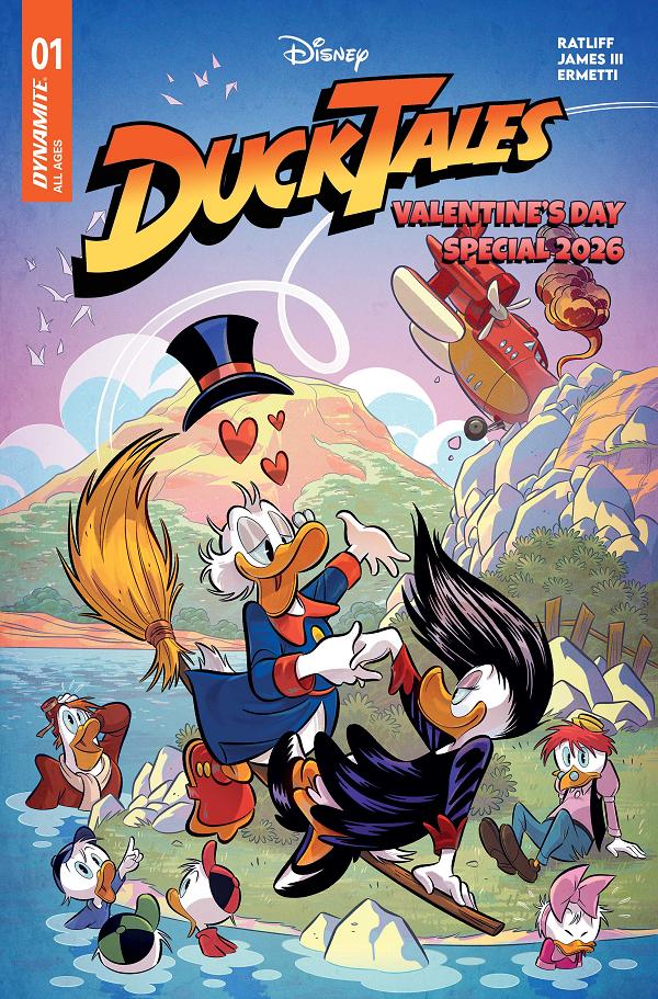 Ducktales Valentines Day Special 2026 #1 CVR D (ONE SHOT) CVR D LIBERO ERMETTI cover