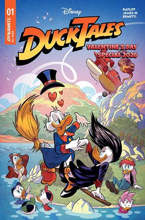 Ducktales Valentines Day Special 2026 #1 CVR D (ONE SHOT) CVR D LIBERO ERMETTI cover