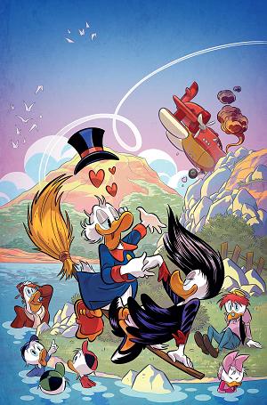 Ducktales Valentines Day Special 2026 #1 CVR E (ONE SHOT) CVR E INC 1:10 LIBERO ERMETTI VIRGIN cover