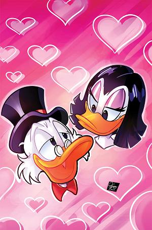 Ducktales Valentines Day Special 2026 #1 CVR G (ONE SHOT) CVR G INC 1:20 CIRO CANGIALOSI VIRGIN cover