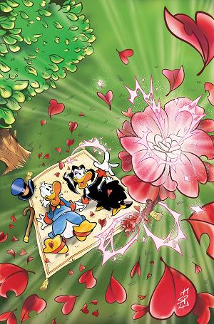 Ducktales Valentines Day Special 2026 #1 CVR F (ONE SHOT) CVR F INC 1:15 STEFANO PORCU VIRGIN cover