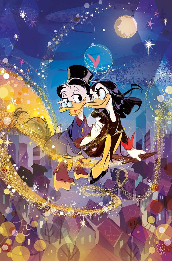 Ducktales Valentines Day Special 2026 #1 CVR H (ONE SHOT) CVR H INC 1:25 NICOLETTA BALDARI VIRGIN cover
