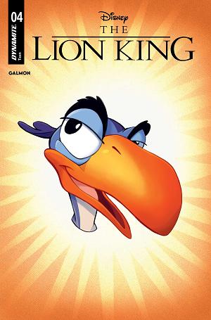 Lion King #4 CVR D CVR D CARTOON HEAD cover