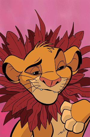 Lion King #4 CVR F CVR F INC 1:10 JACOB EDGAR VIRGIN cover