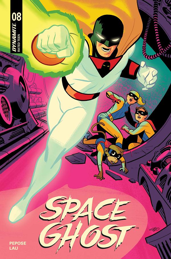 Space Ghost #8 variant cover by Michael Cho