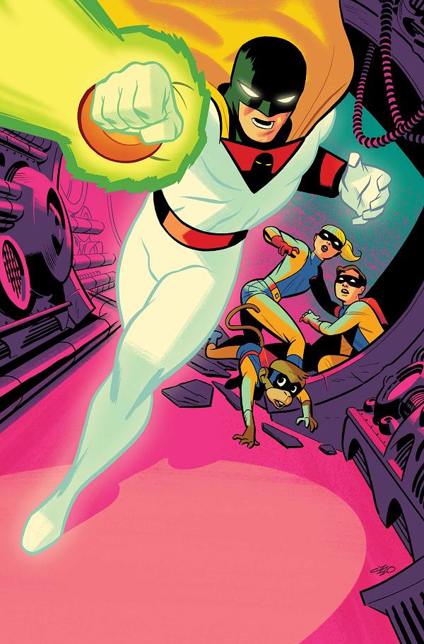 Space Ghost #8 variant cover by Michael Cho