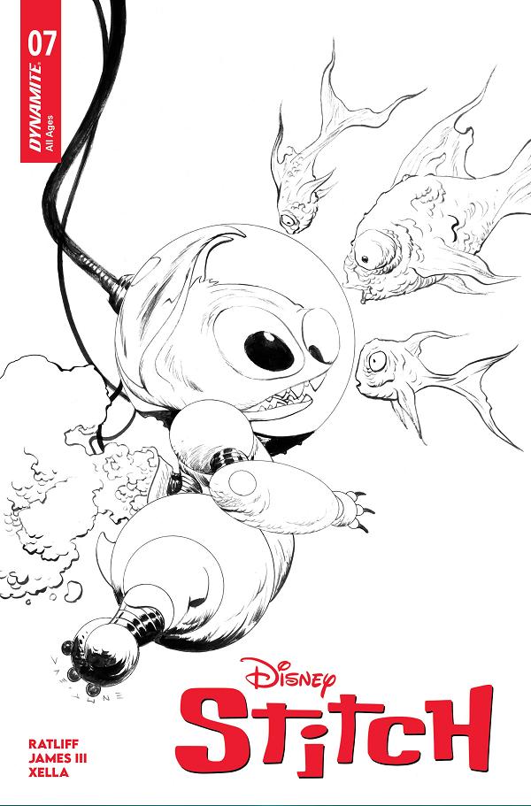Stitch #7 variant cover by Jae Lee