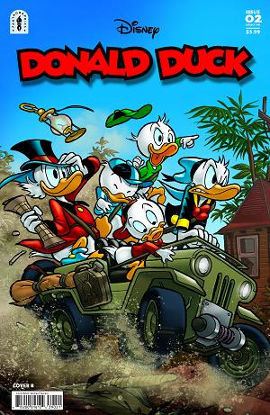 Donad Duck Legacy #390 CVR B MASTER OF DISASTER CVR B ANDRES FRECCERO cover