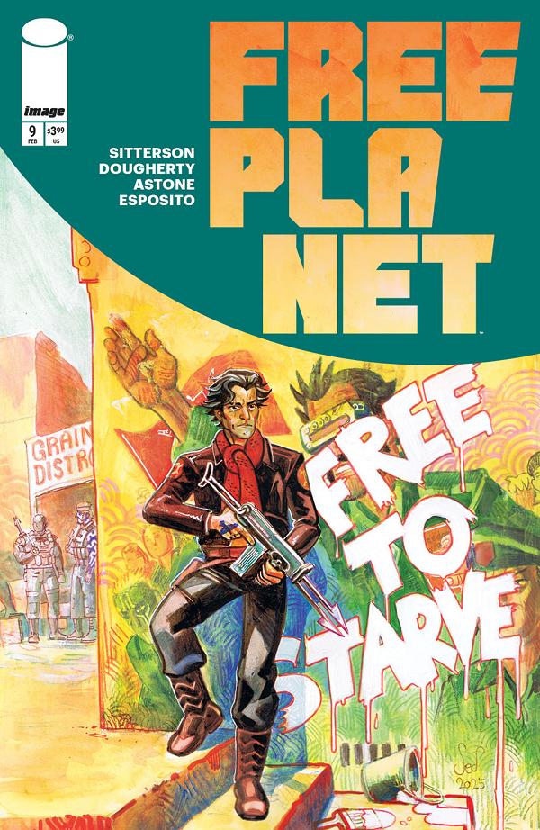 Free Planet #9 CVR A JED DOUGHERTY cover