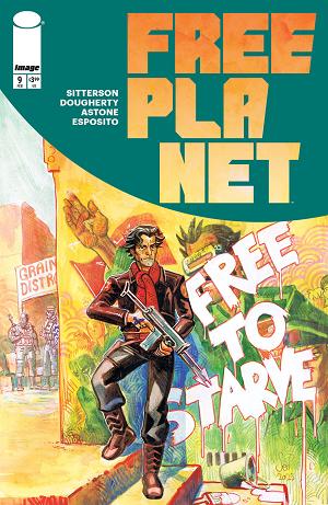 Free Planet #9 CVR A JED DOUGHERTY cover