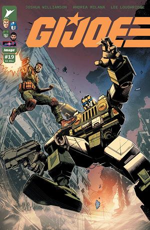 Gi Joe #19 CVR E CVR E INC 1:50 TREVOR HAIRSINE & ANDY LANNING cover