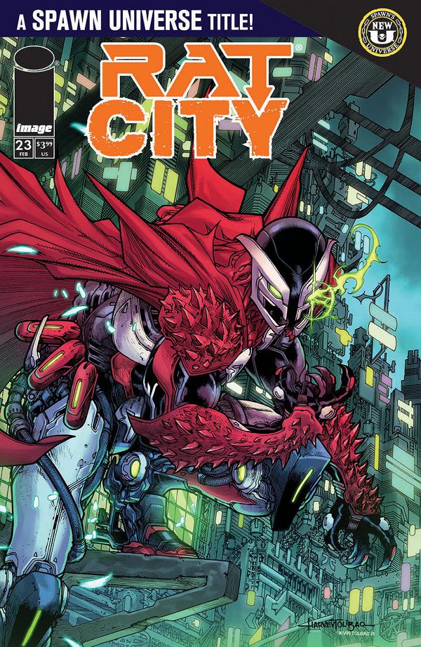 Spawn Rat City #23 CVR A HARVEY TOLIBAO cover