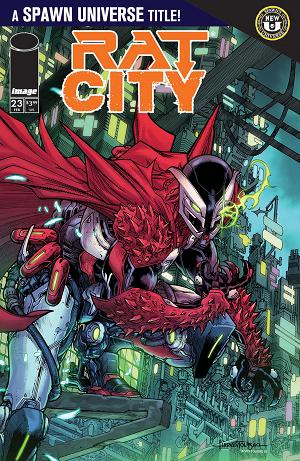 Spawn Rat City #23 CVR A HARVEY TOLIBAO cover