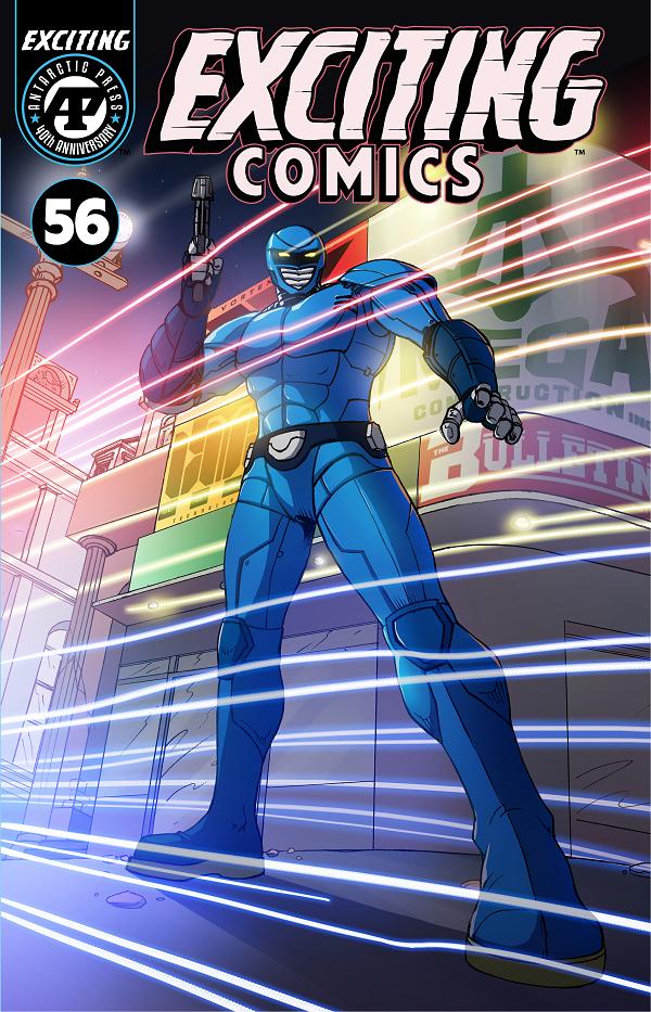 Exciting Comics #56 cover