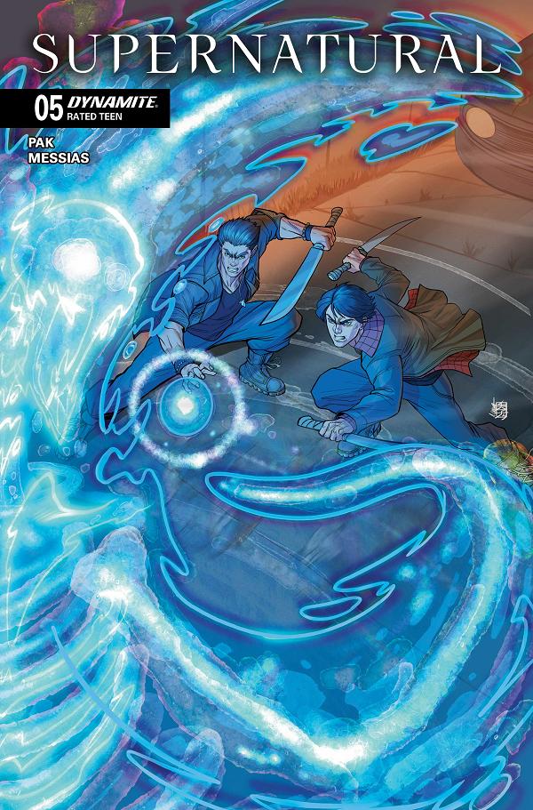 Supernatural #5 variant cover by Alfredo Cardona