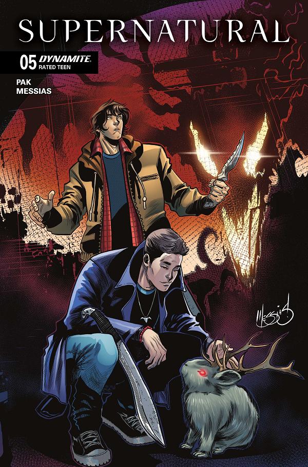 Supernatural #5 variant cover by Eder Messias
