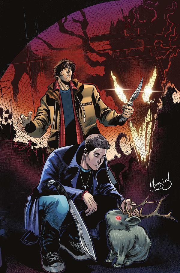 Supernatural #5 variant cover by Eder Messias
